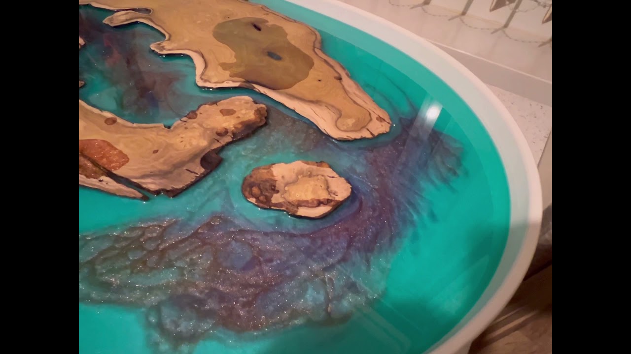 Full resin pour start to finish