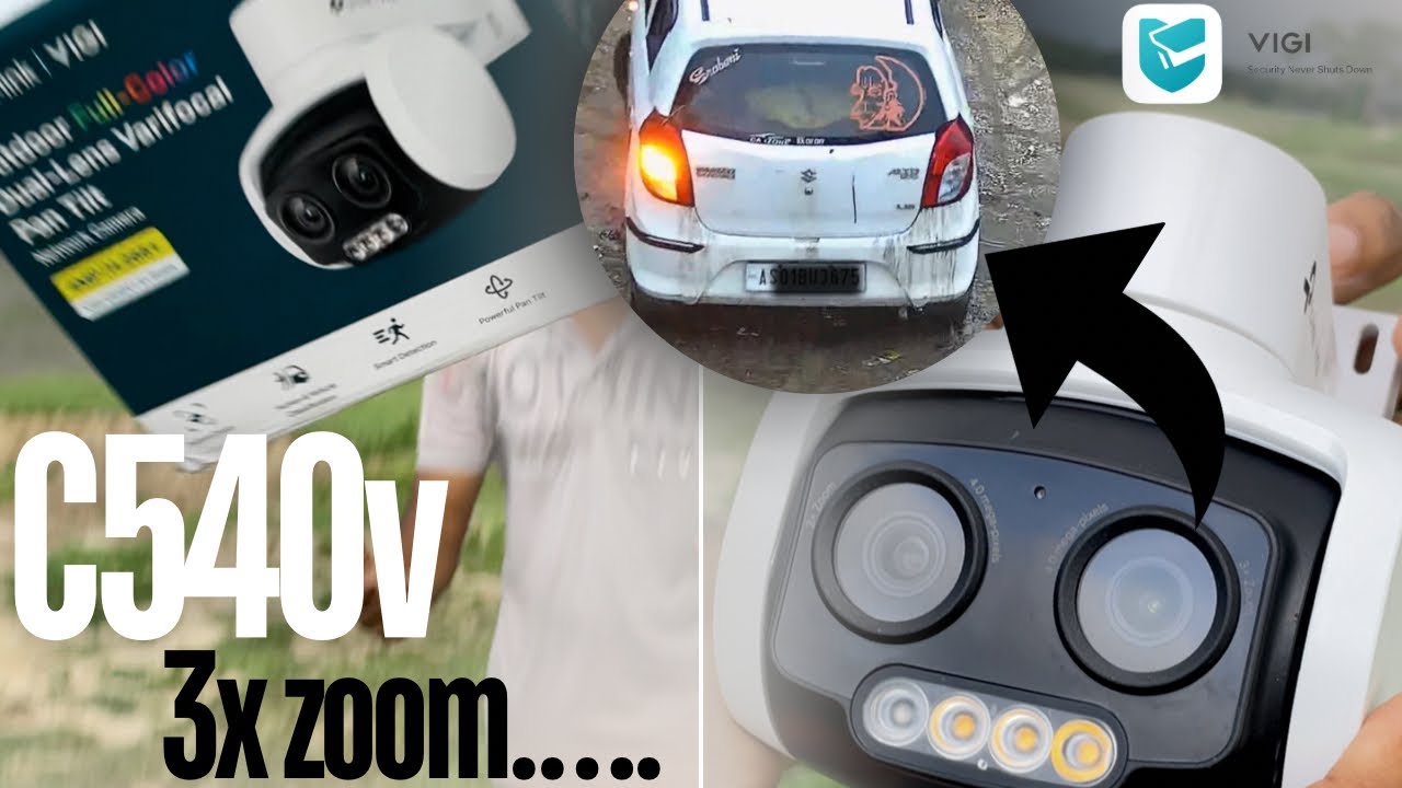 TP-Link C540V Dual Lens PTZ Camera | Test & Setup with TP-Link VIGI App & NVR | 