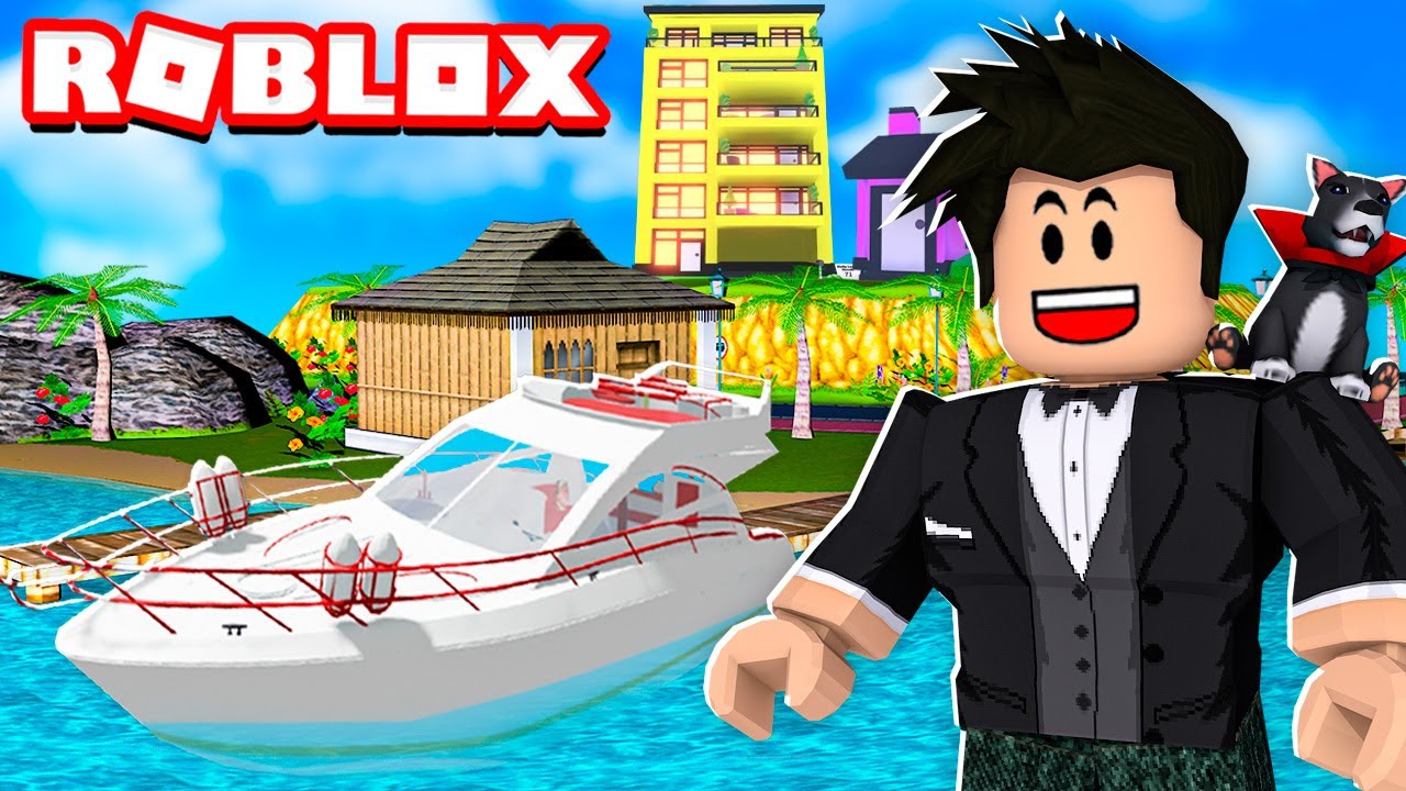 ILHA COM BARCO GIGANTE DO LOKIS | Roblox - Waterpark Tycoon