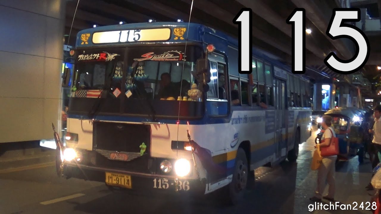[BMTA] 115-36 on Service 115 -  Hino AK176