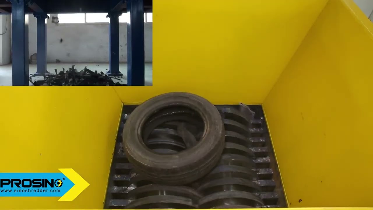 Waste Tire Shredding Machine &ndash; PROSINO Shredders