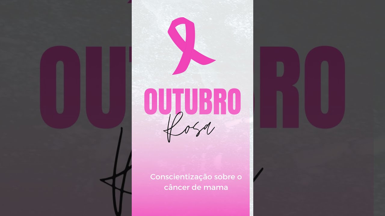 Outubro Rosa - preven&ccedil;&atilde;o e conscientiza&ccedil;&atilde;o sobre o c&acirc;ncer de mama #outubrorosa