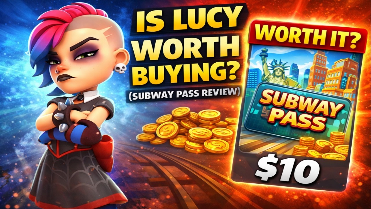 Стоит ли покупать Люси? (Обзор Subway Pass) Subway Surfers City