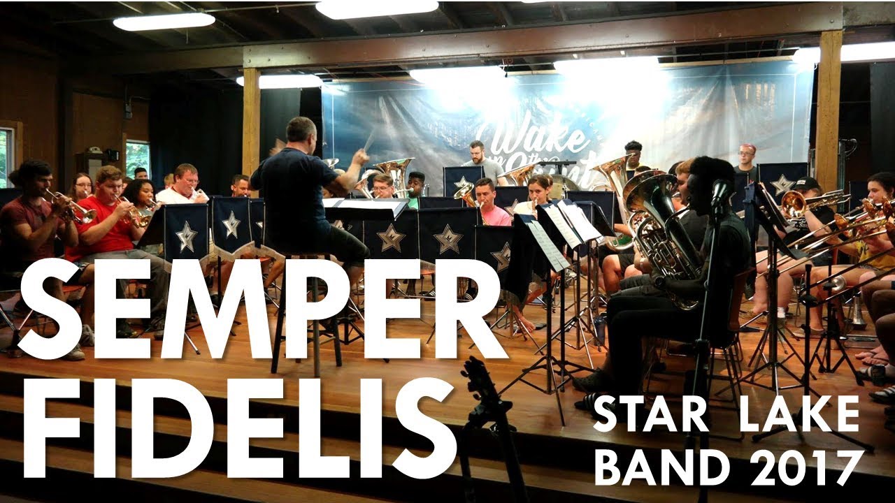 Star Lake Band with 'Semper Fidelis' (Martin Cordner)