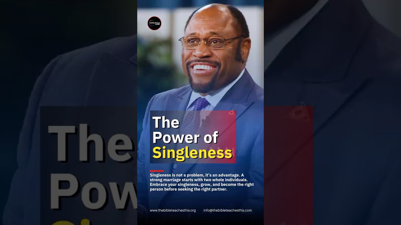 Myles Munroe - The Power of Singleness 