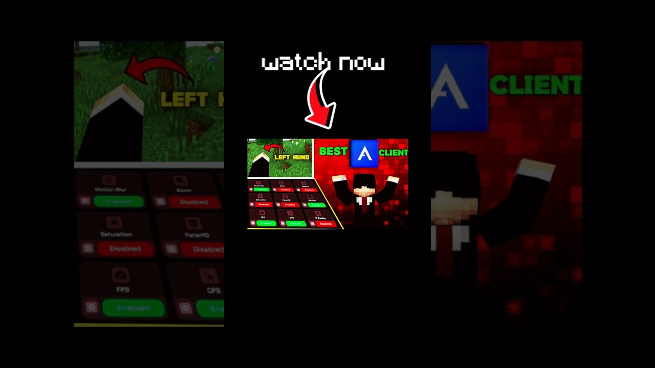 NEW Minecraft PE Client! (FPS Boost)