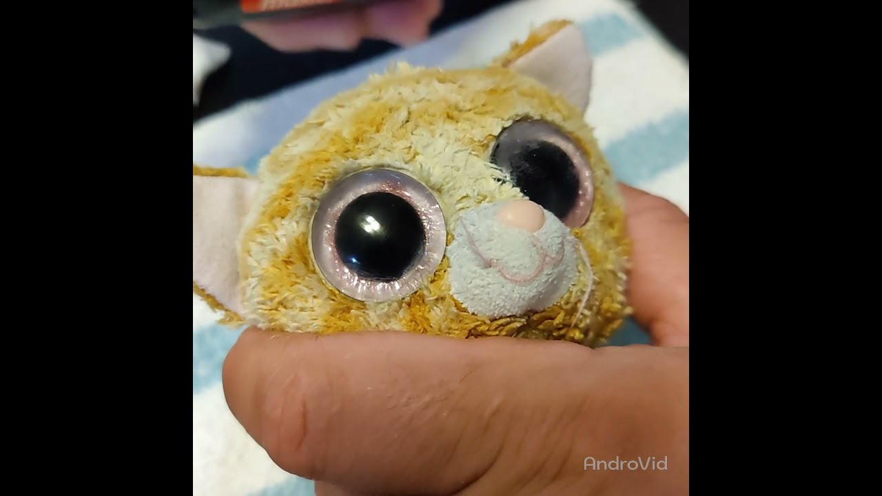 How to repair plastic eyes on your soft toys