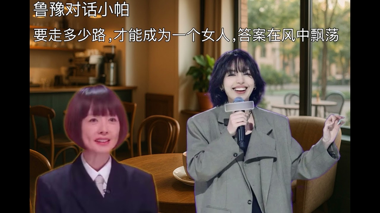 鲁豫对话小帕：要走多少路，才能成为一个女人，答案在风中飘荡