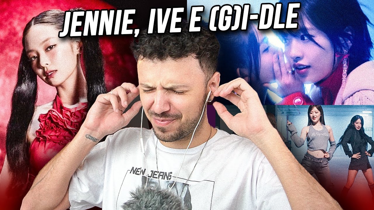 REAGINDO A JENNIE, IVE E (G)I-DLE | ME ATUALIZANDO NO KPOP