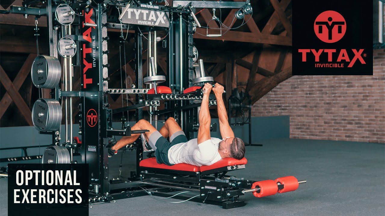 TYTAX® T1-X (Opt. JD-X) | Lying Lever Triceps Extension (Rotary Handles / Close Grip)