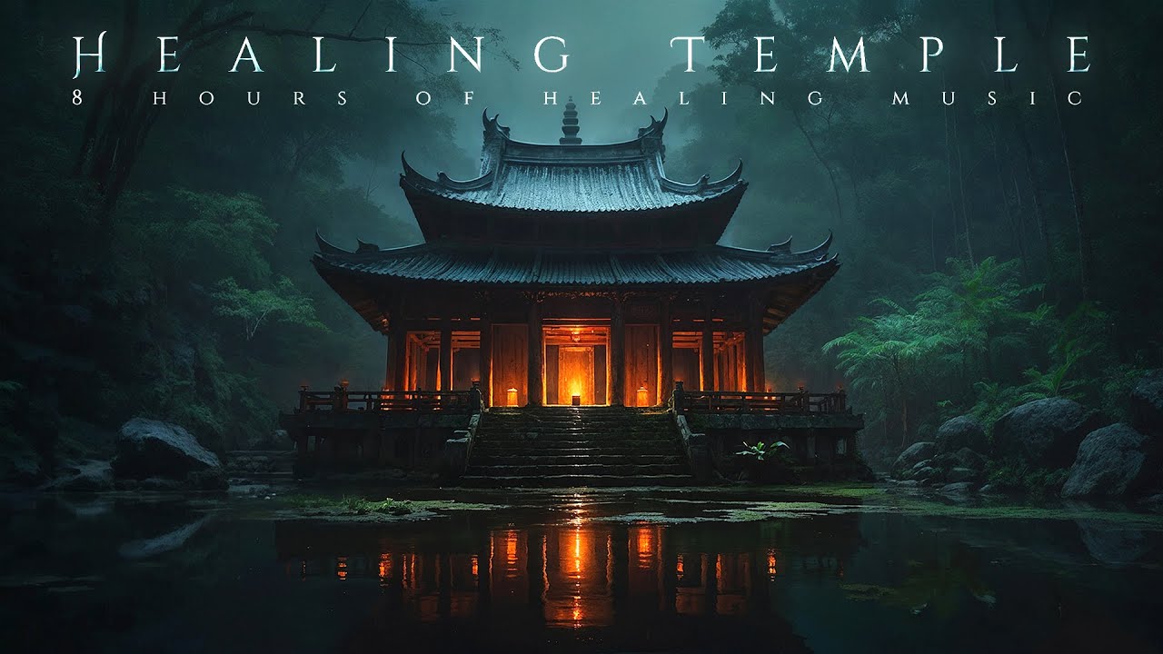 8 Hours | Secret Healing Temple - Clear All Negative Energy - Ethereal Meditative Ambient Music