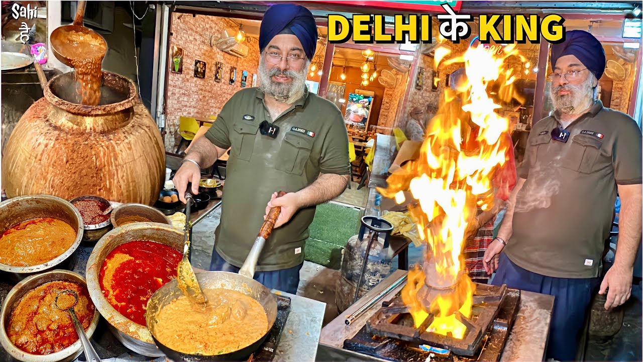 Sardarji ka MOST WANTED Desi Ghee Food Jalwa | Delhi Street Food India