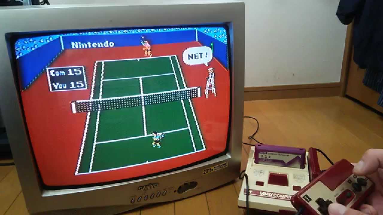 Family Computer Nintendo Tennis,Doraemon \ 任天堂テニス,ドラえもん