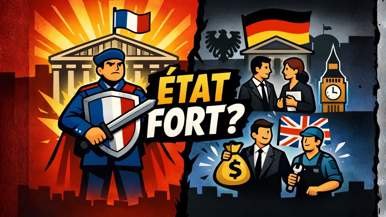 Pourquoi la France veut un État fort : histoire d’un réflexe national (vs Allemagne, Royaume-Uni)