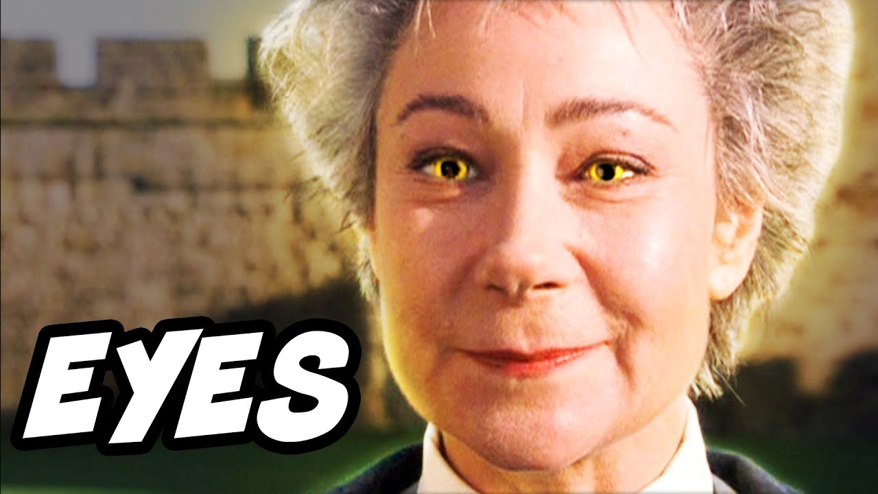 Why Madam Hooch Had YELLOW Eyes - Harry Potter Theory