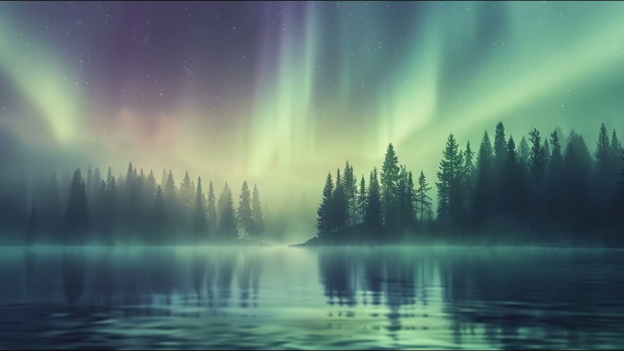 Aurora Sky – Deep Relaxation Sounds – 3 Hours