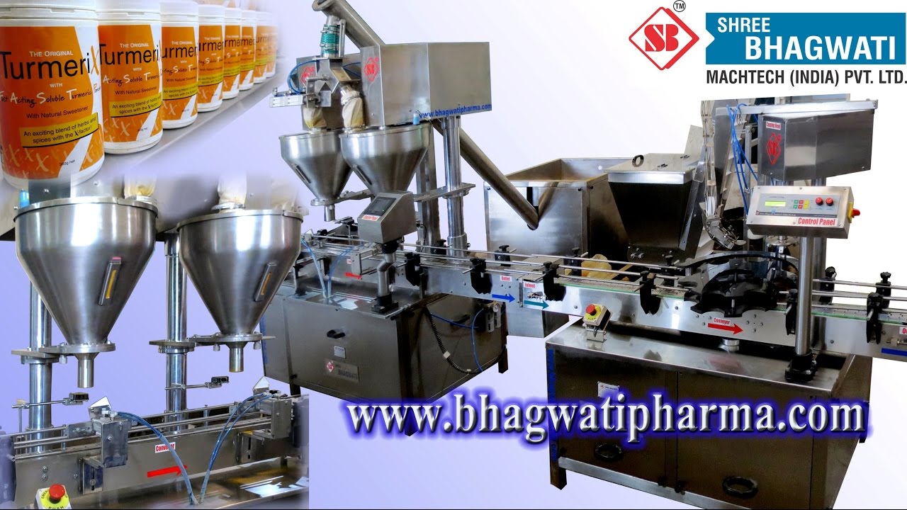 Automatic Spice Powder Turmeric Packaging Line , Spices and Masala Auger powder filling machine