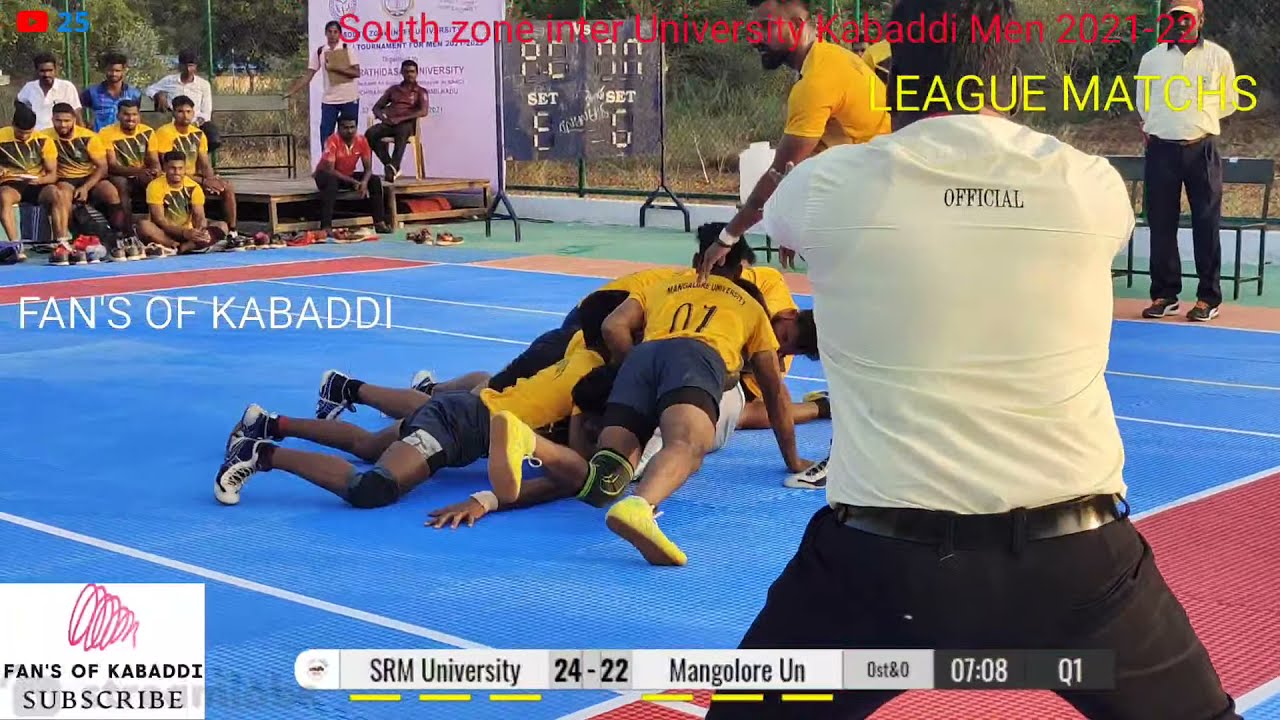 MANGALORE UNIVERSITY VS SRM UNIVERSITY ||LEAGUE MATCH||