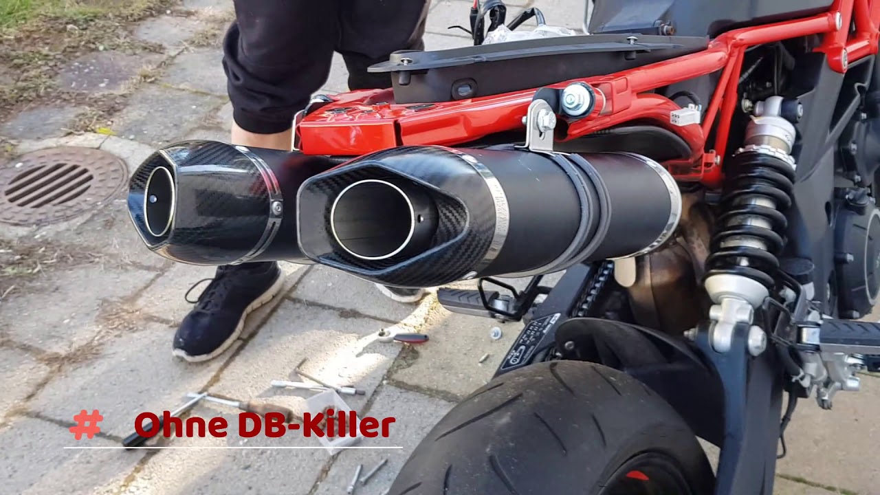 Dorsoduro 900 # Roads Italia Exhaust/Auspuff/ESD#
