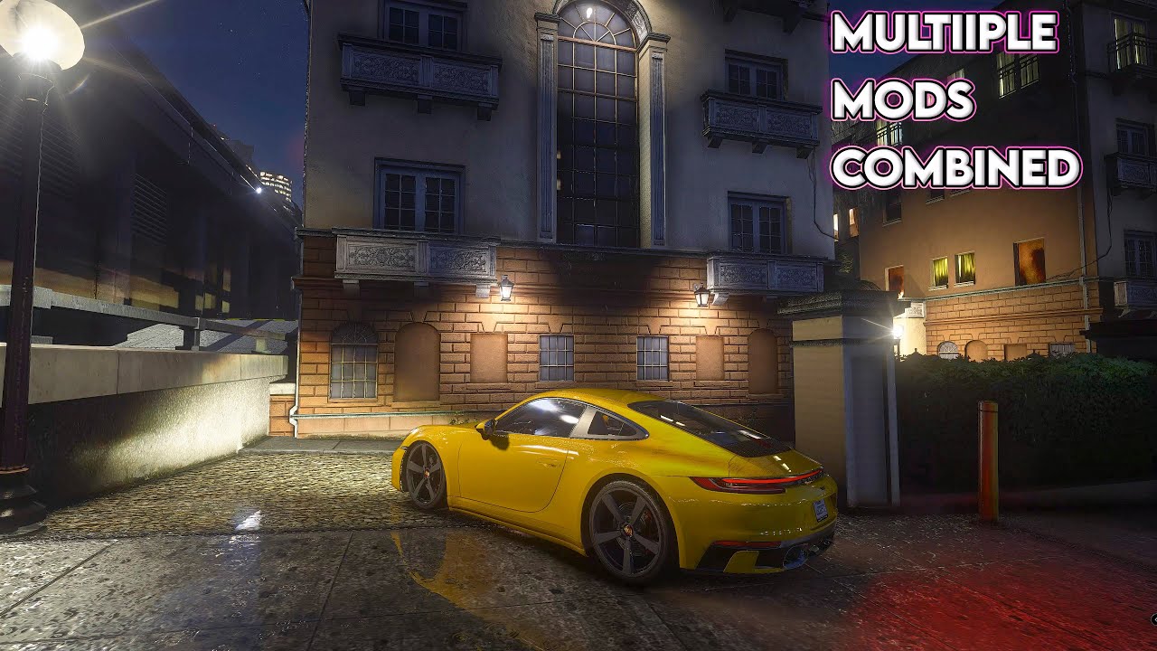 GTA 5 Breathtaking Graphics Mod - I combined best graphics mods of 2021