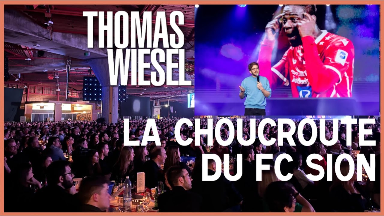 Thomas Wiesel au Gala du FC Sion 2023