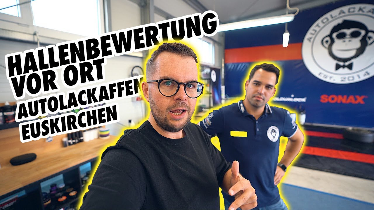 Robert zeigt uns seine neue Halle | AUTOLACKAFFEN Euskirchen | GLOSSBOSS