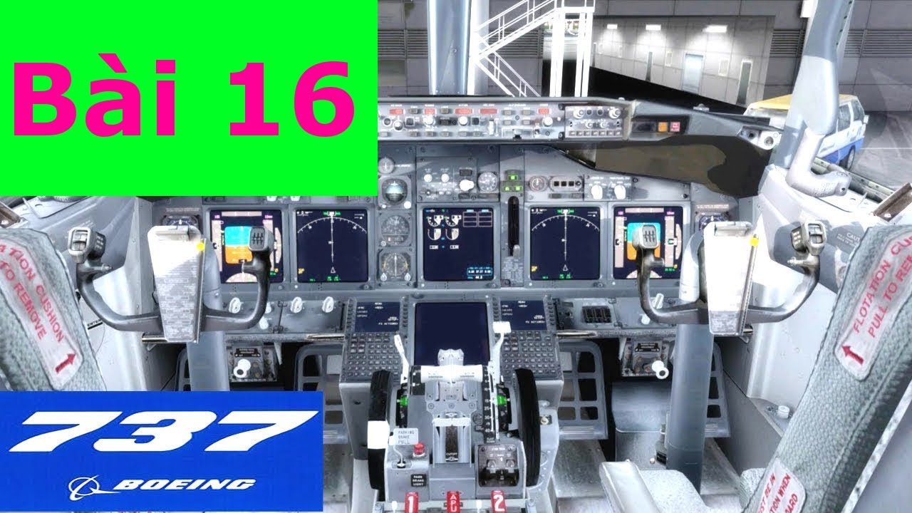 Hướng dẫn lái máy bay Boeing 737-900