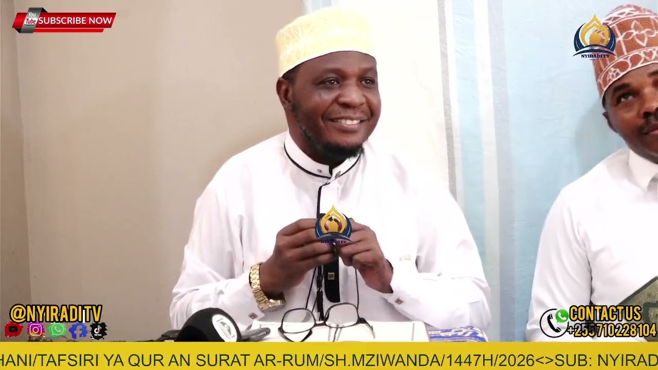 Unapozaliwa  ni tayari Muislamu,Muislamu yupo kwenye nuru itumie vizuri nuru hiyo--Sheikh Mziwanda