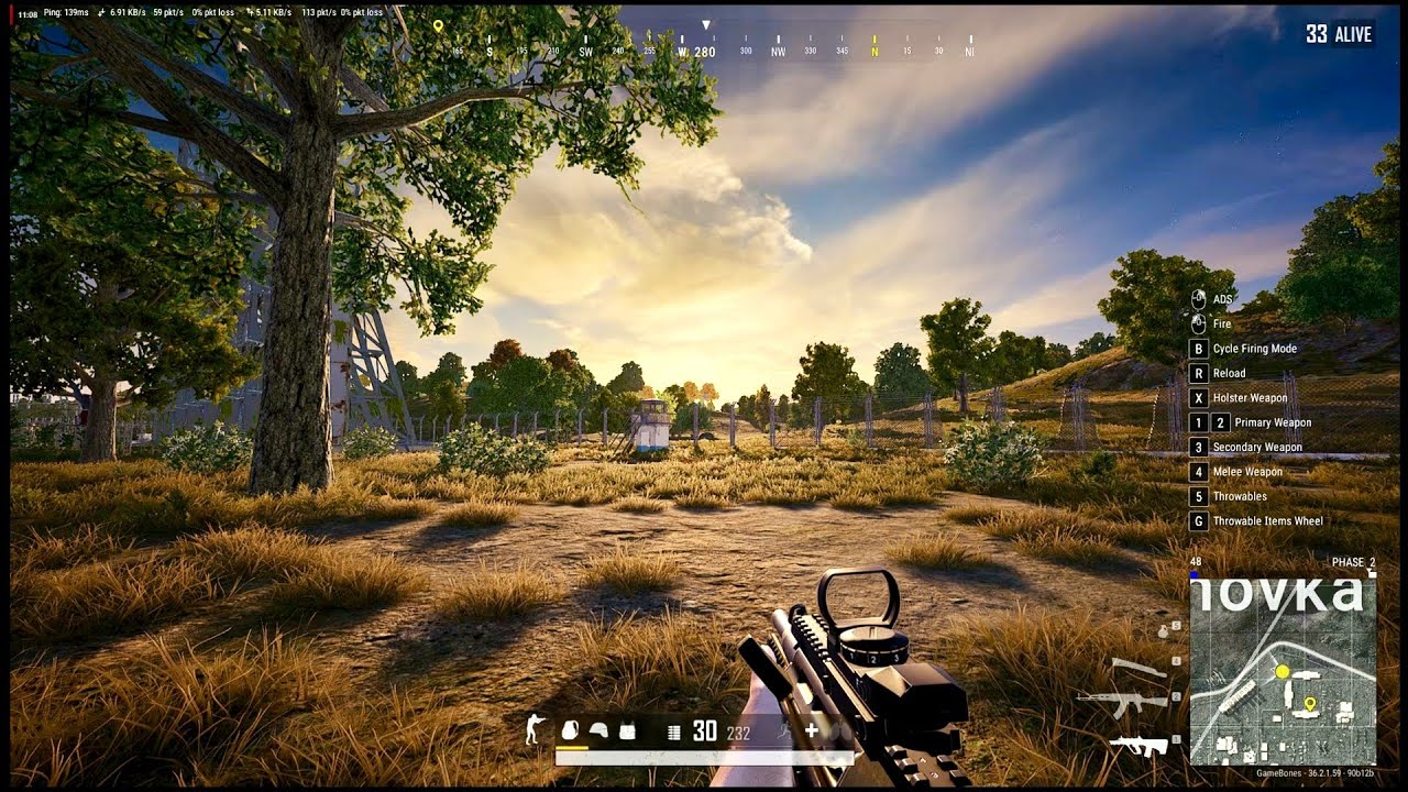 Erangel Pressure Solo Mode | PUBG PC | QHD Ultra Graphics