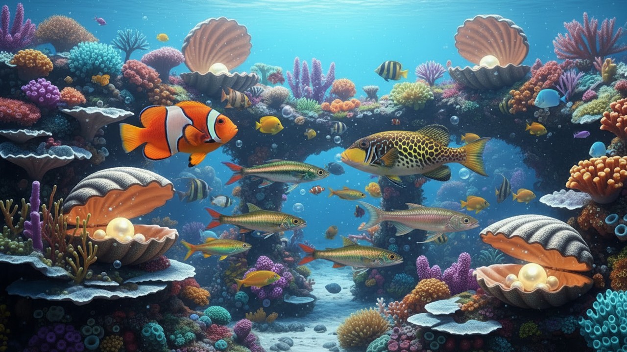 Incredible Underwater World of Deep Sea Life & Peaceful Ocean Sounds 🐟 4K Ocean Wildlife #animals