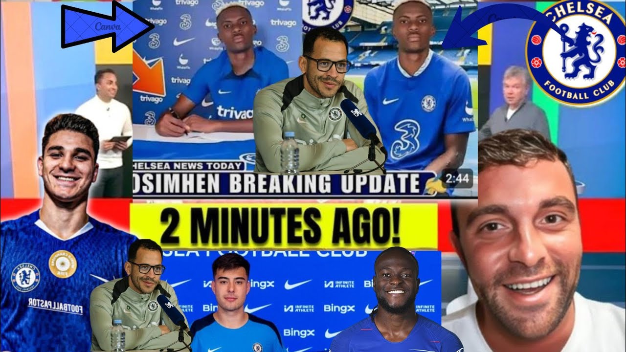 ✅ DONE DEAL✅CHELSEA COMPLETE TRIPLE SENSATION: JULIÁN ÁLVAREZ AND VICTOR OSIMHEN CLOSE TO DONE DEAL.