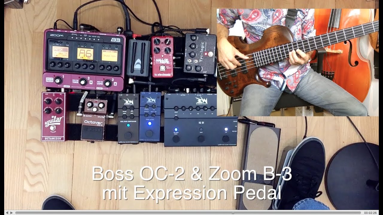 VLOG #33 - Effekte für Bassisten? Kurzer Einblick in mein Pedalboard, Teil 2 (Effekte)