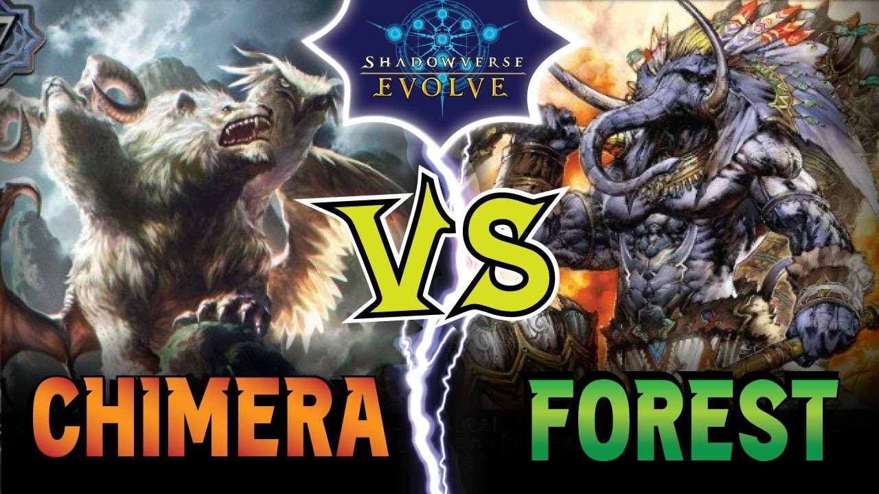 Chimera Runecraft vs Elephant Forest | Shadowverse Evolve Gameplay