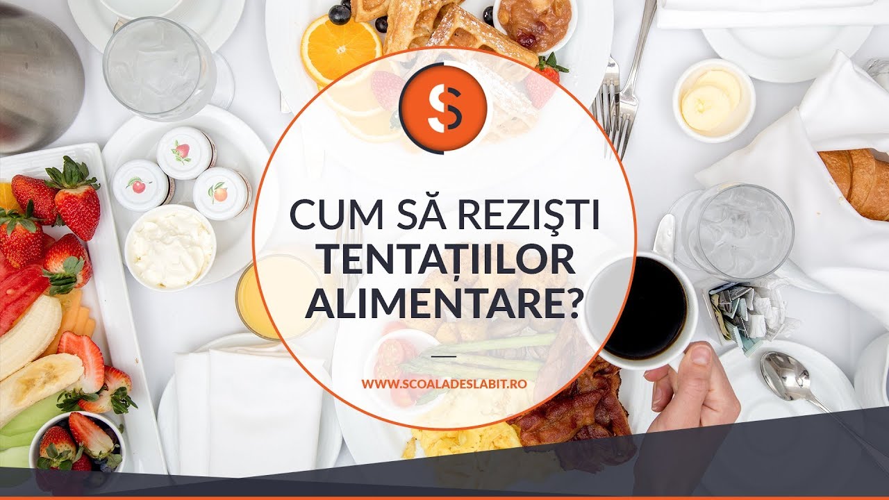 Eveniment LIVE - Cum să rezişti tentațiilor alimentare