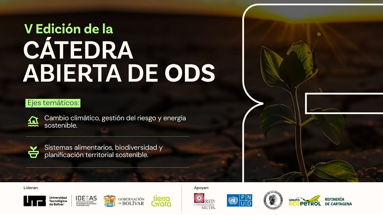 V Edición de la CÁTEDRA ABIERTA DE ODS