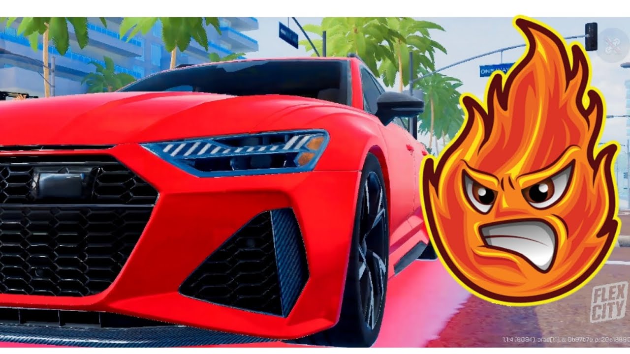 عشقت هذه السيارة 🥰 جربنا السيارة في كل الأماكن تراك و دريفت خارق AUDI RS6 : VICE ONLINE : FLEX CITY