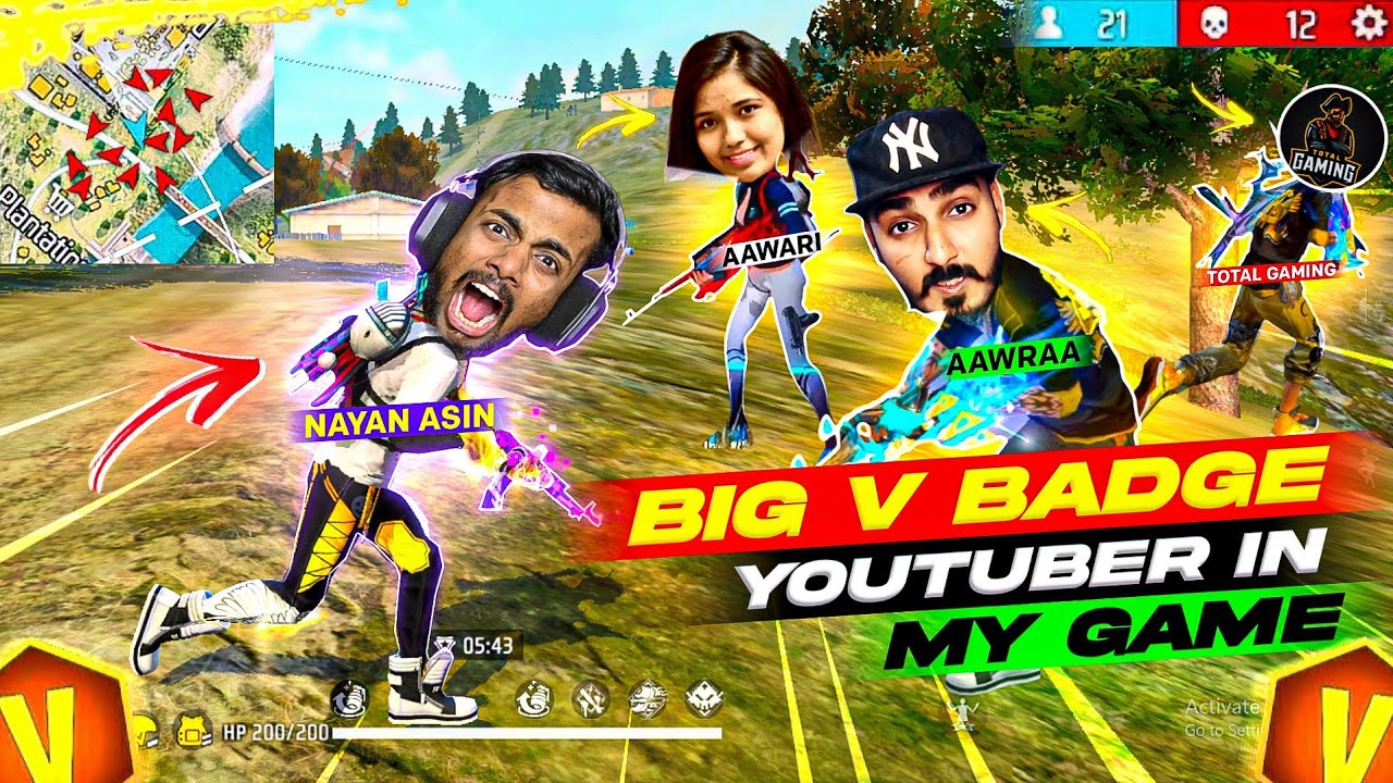All Big Youtubers In My Lobby Prank On Angry Youtuber Gone Wrong 😱 - Garena Free Fire Max