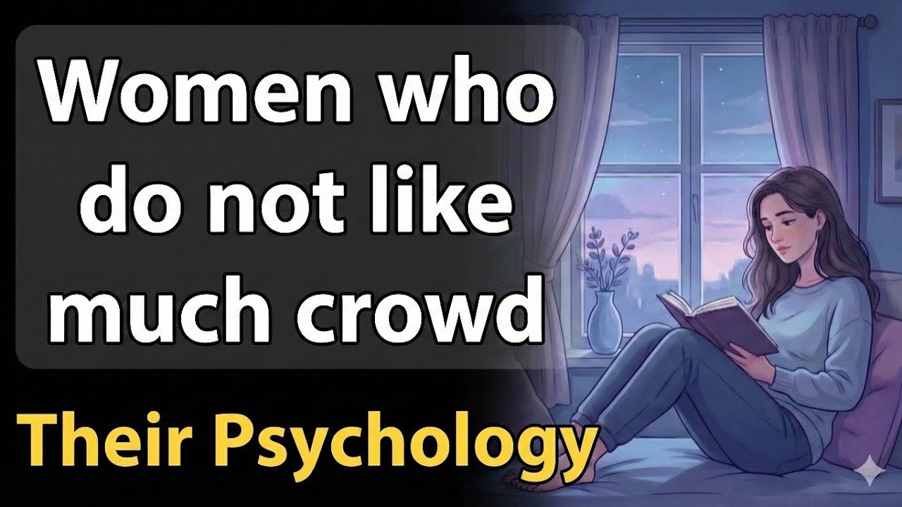 Women Who Stay Away from Crowds Are Not Weak, They Are Special | (Psychology Reveals Why)