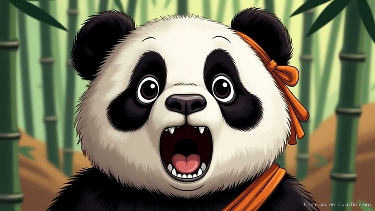 O Panda Zen e a Dança do Bambu