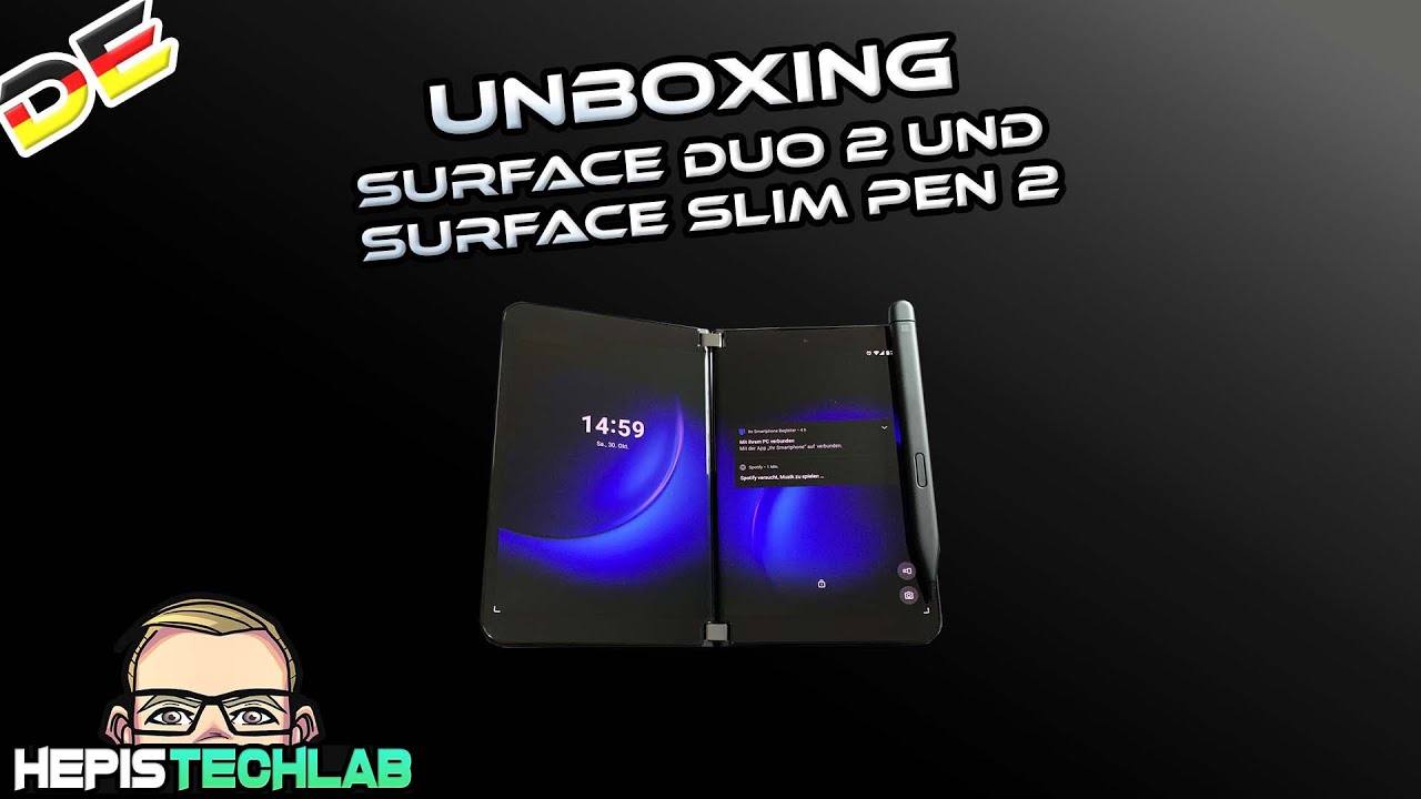 Unboxing: Surface Duo 2 und Surface Slim Pen 2