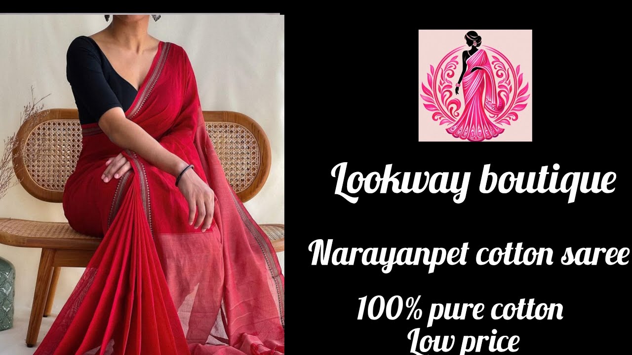 Narayanpet cotton sarees 