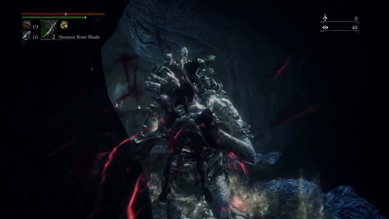 How to kill Shark Giants easy way - Bloodborne