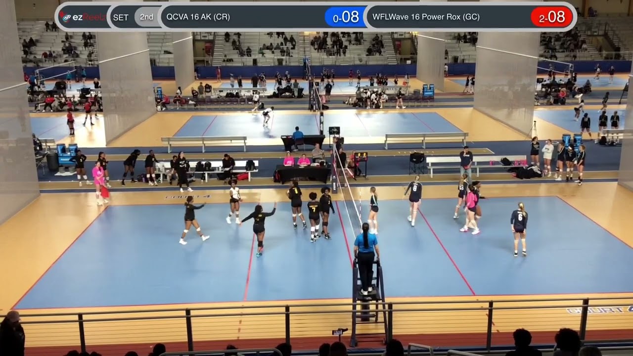 QCVA 16 AK (CR) vs WFLWave 16 Power Rox (GC), 2022-04-02, Day 1, Match 3, 2nd Set
