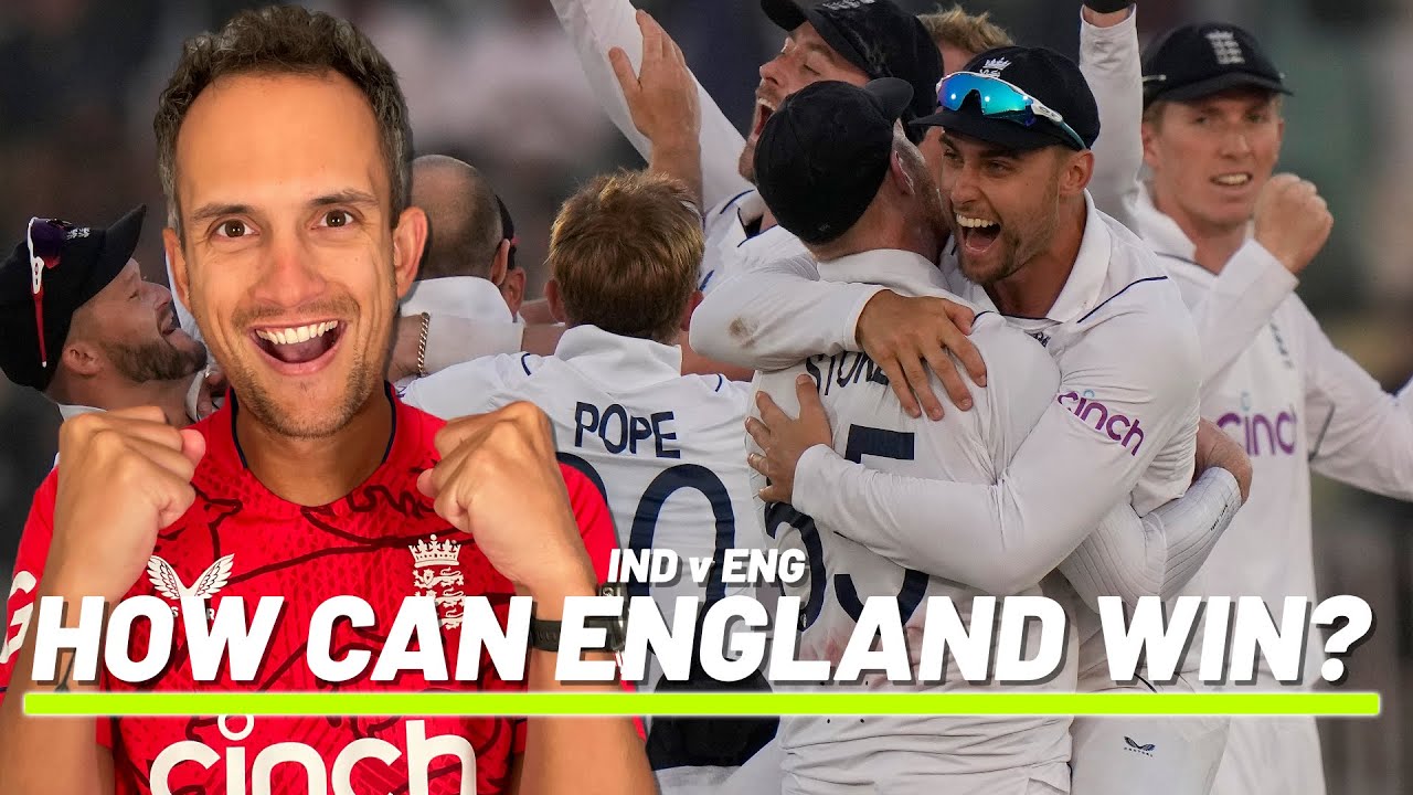 How Can England WIN The Series In India? This Plan WON'T Fail...