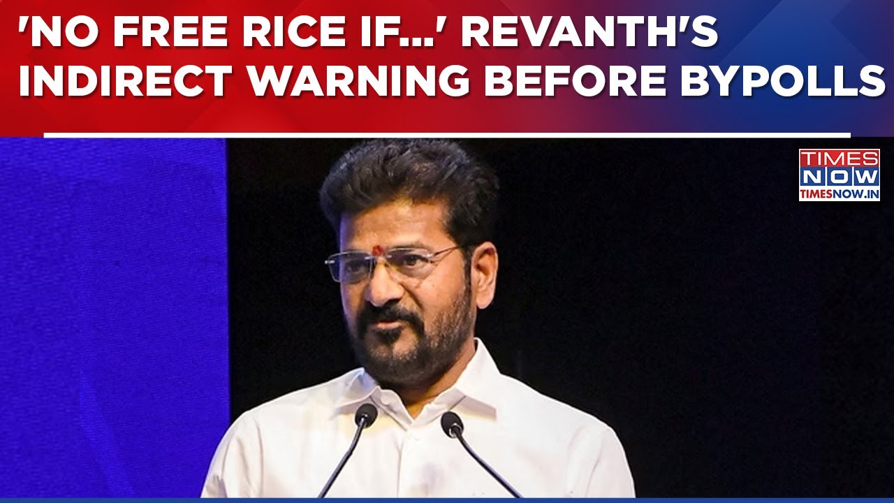 'If BRS Wins...' Telangana CM Revanth Reddy's Indirect Warning Ahead Of Jubilee Hills Bypoll, Watch