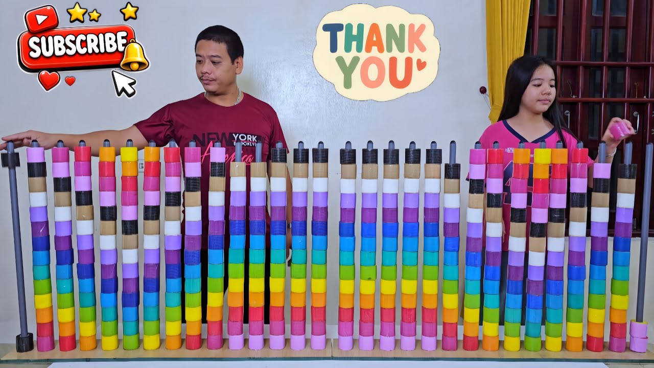 Family Game | Color Roll Puzzle Challenge, Who's Faster ☆ Level 20