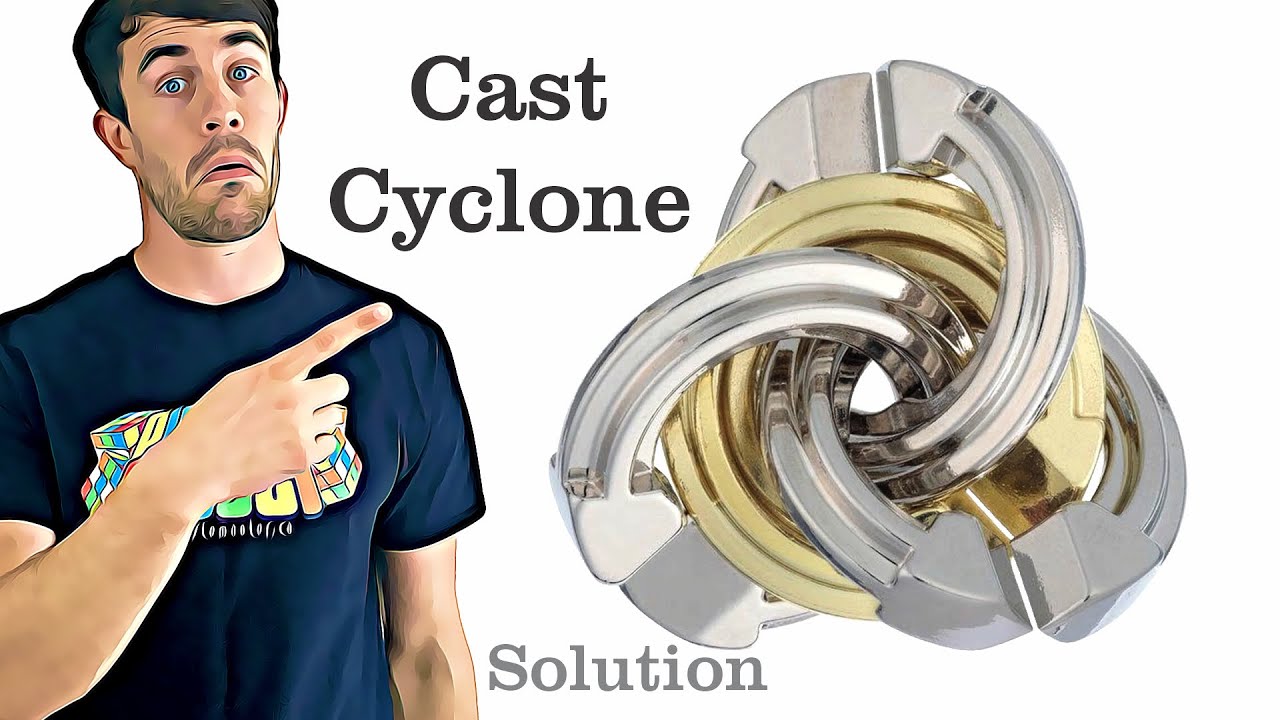 Cast Cyclone from Hanayama - Solution