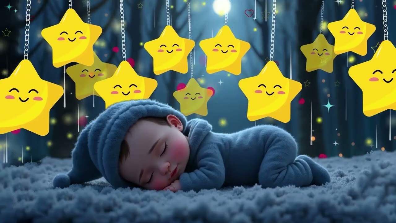 Baby Sleep Music ♫ Overcome Insomnia ♥ Mozart Brahms Lullaby - Sleep Instantly Within 3 Minutes