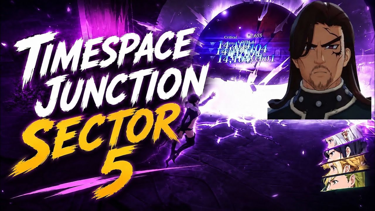 Lightning Merlin Destroys Sector 5 Timespace Junction! (3 Star Clear)- The Seven Deadly Sins: Origin