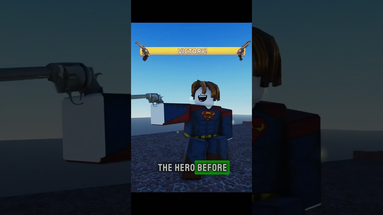 Герой, который боялся подобрать пистолет в MM2 #roblox #murdermystery2 #mm2